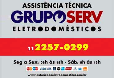 Assistência técnica Gruposerv São Paulo: zona centro, zona leste, zona norte, zona oeste, zona sul.